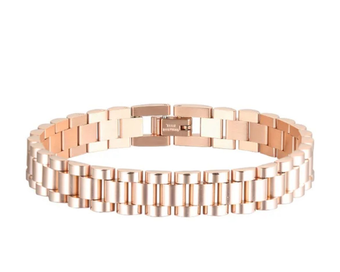 טבעת כסף סטרלינג 925 בציפוי זהב – עיצוב חוליות