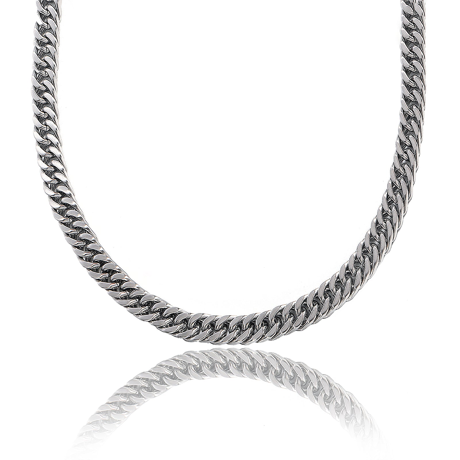 שרשרת סטיינלס סטיל שחורה – 9 מ״מ