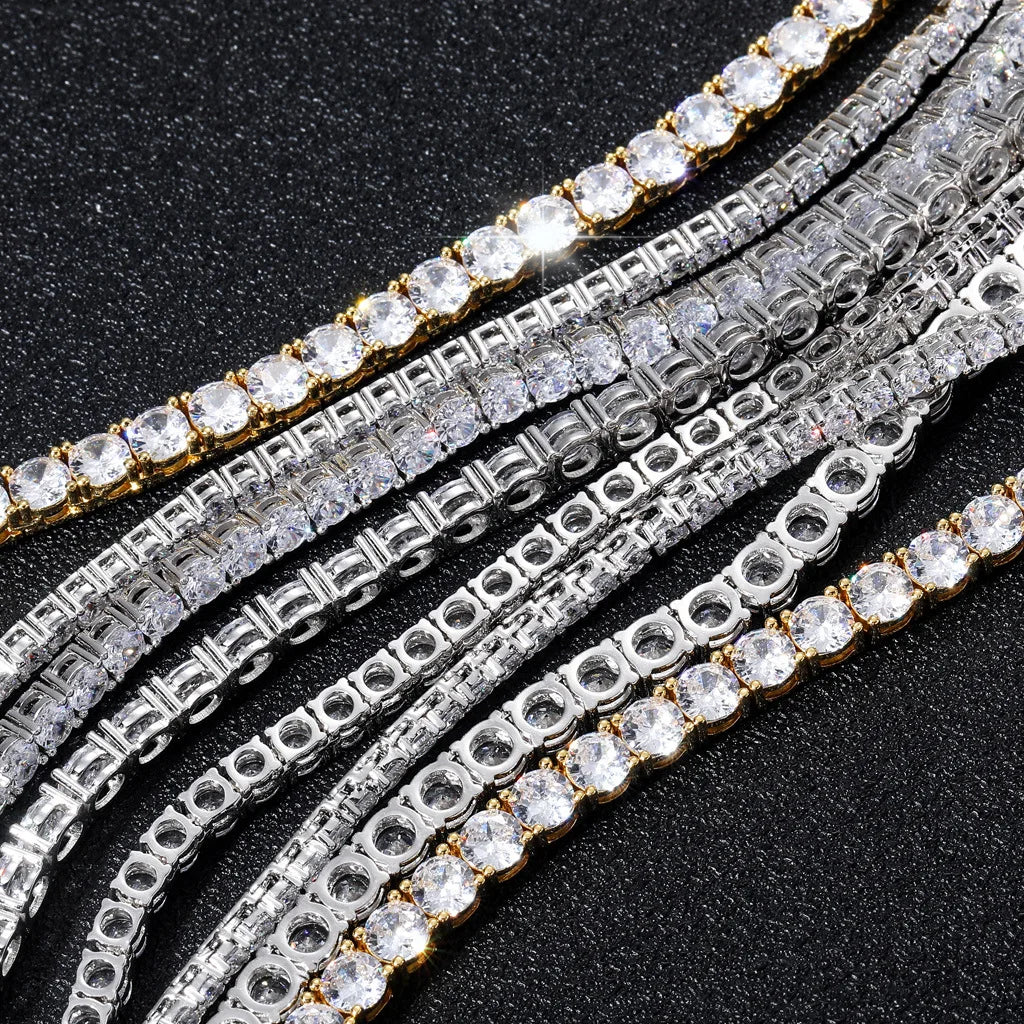 Veloura™ Ice Line – Tennis Chain Edition