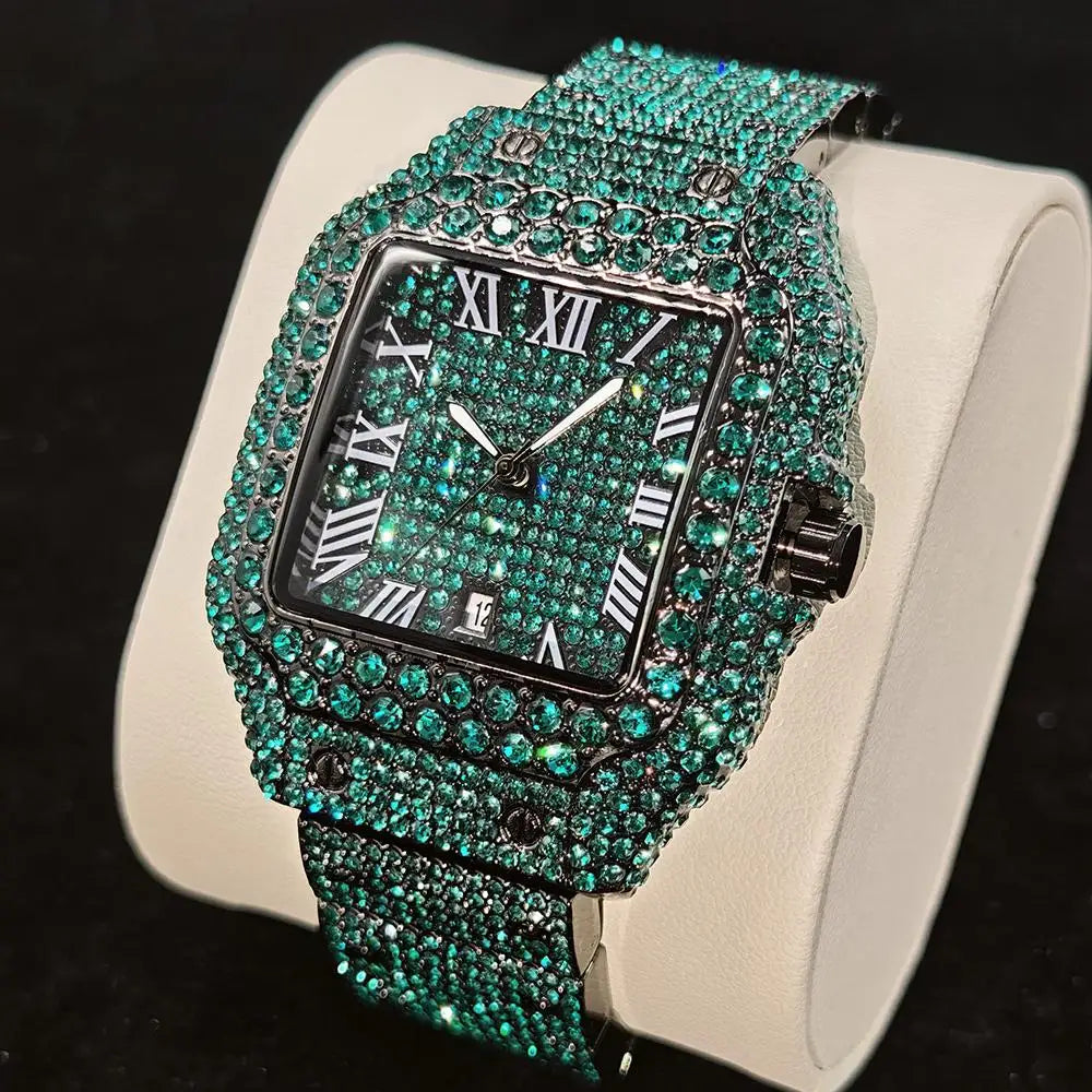 Veloura™ Prestige Diamond Watch – Multi Luxury Edition